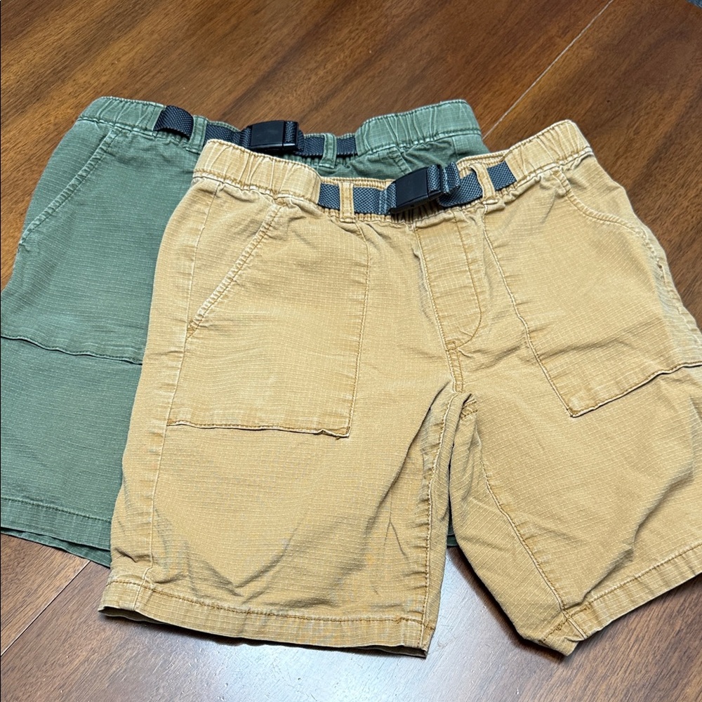 Youth Green or Tan Cargo Shorts